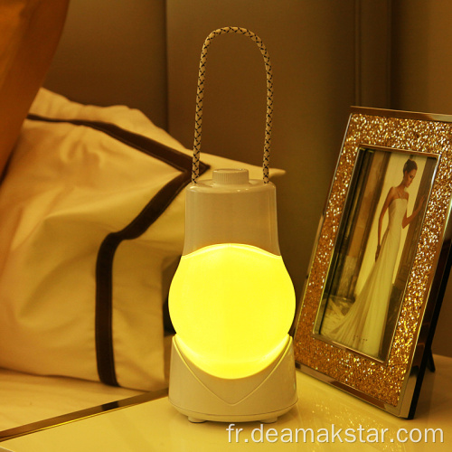 Lampe de table de lanterne sans fil portable pour la décoration